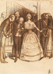Aus Rang geheiratet, 1853